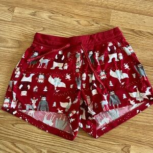 La Vie En Rose Vibrant Red Shorts